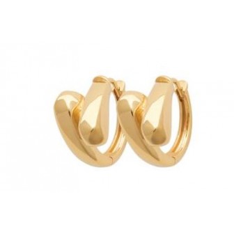 Créoles plaqué-or 750/000 3 microns 2628400