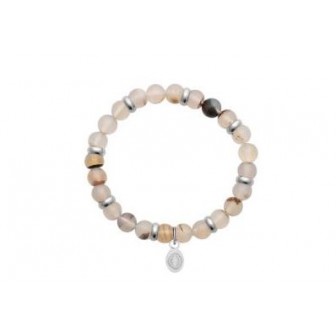 Bracelet acier 316 L onyx EDC026