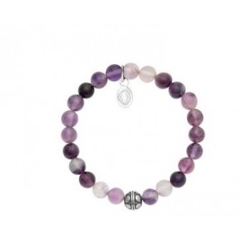 Bracelet acier 316 L Fluorite 312034
