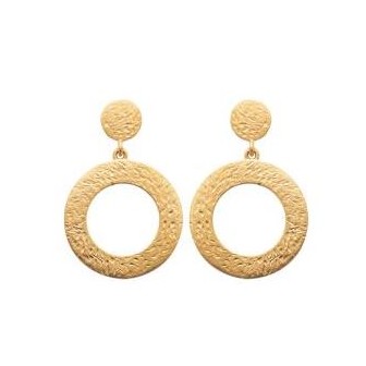 Boucles d'oreilles plaqué-or 750/000 3 microns 2EDC400