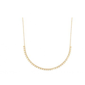 Collier plaqué-or 750/000 3 microns 29EDC842