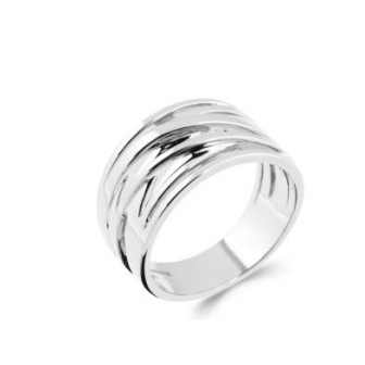 Bague argent rhodié 925/000 7284800