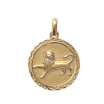 Pendentif plaqué-or 750/000 3 microns horoscope 24821107