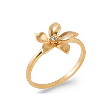 Bague plaqué-or 750/000 5 microns oz 2PML610