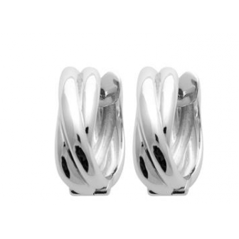 Créoles argent rhodié 925/000 7631600