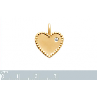 Pendentif plaqué-or 750/000 3 microns oz 2770110