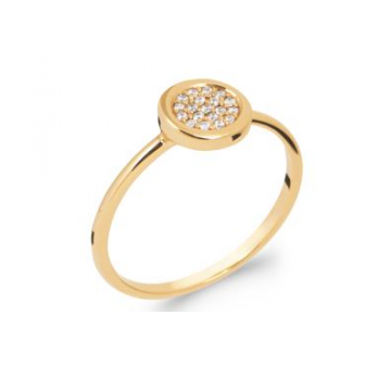 Bague plaqué-or 750/000 5 microns oz 2PML010