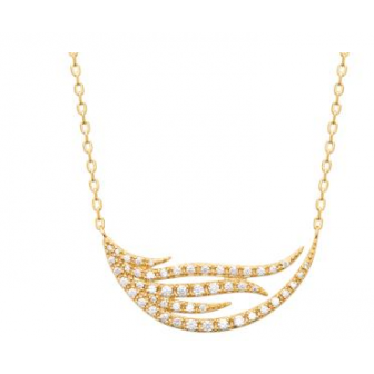 Collier plaqué-or 750/000 3 microns oz 973300