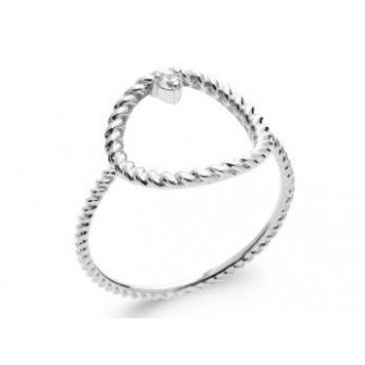 Bague argent rhodié oz 1298410