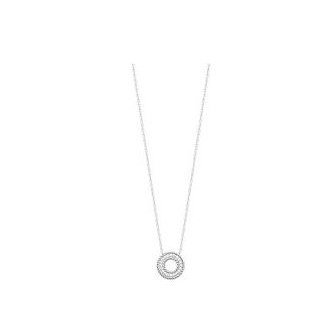 Collier argent rhodié oz 87PML845