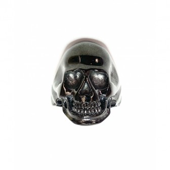Bague acier tête de mort BA137