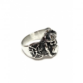 Bague acier viking BA131