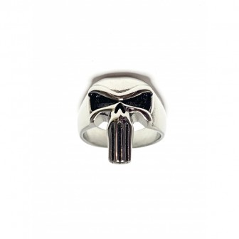 Bague acier punisher BA127