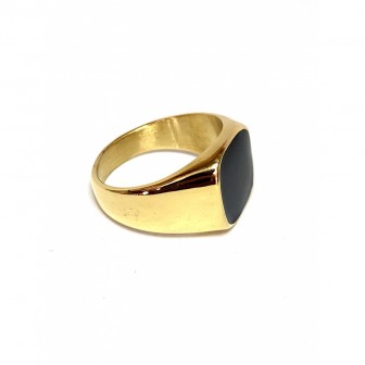 Bague acier chevalier BA098-1