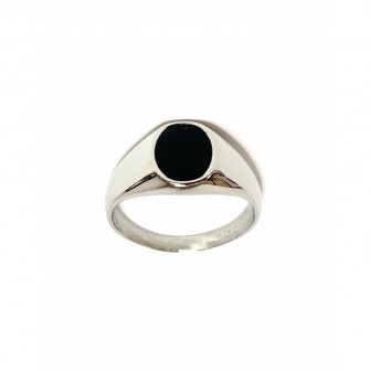 Bague acier chevalier BA002