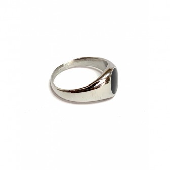 Bague acier chevalier BA002