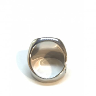 Bague acier chevalier BA034