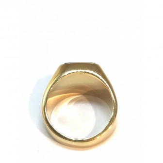 Bague acier chevalier BA044