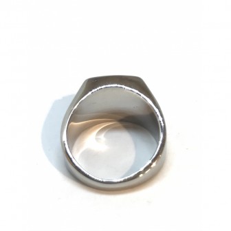 Bague acier chevalier BA032