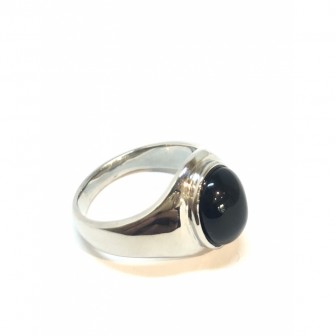 Bague acier chevalier BA033