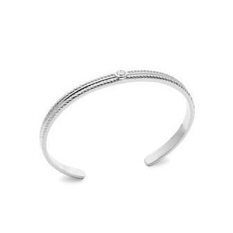 Jonc argent rhodié 925/000 oz 873355