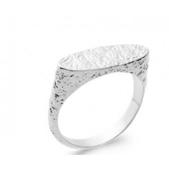 Bague argent rhodié 925/000 7900700