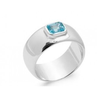 Bague argent rhodié 925/000 oz 1CXW160
