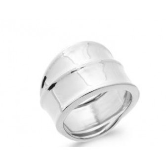 Bague argent rhodié 925/000 7901200