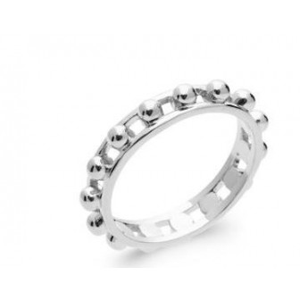 Bague argent rhodié 925/000 7298800