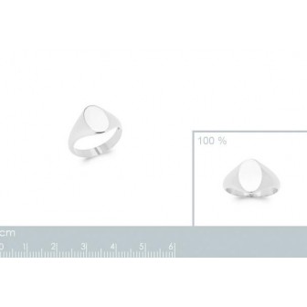 Bague argent rhodié 925/000 7903800