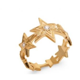 Bague plaqué-or 3 microns 750/000 bicolore oz 2902710