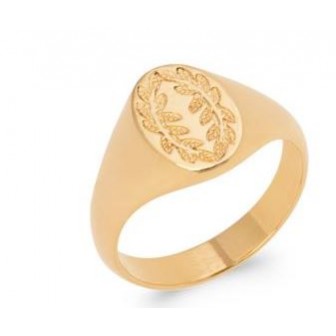 Bague plaqué-or 750/000 3 microns 2GTY00