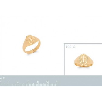 Bague plaqué-or 750/000 3 microns 2904300