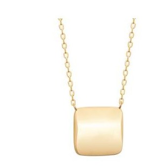 Collier plaqué-or 3 microns 750/000 GTY777