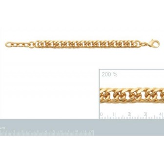Bracelet plaqué-or 3 microns 750/000 290999