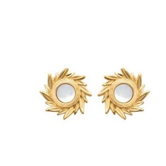 Boucles d'oreilles plaqué-or 3 microns 750/000 2580404