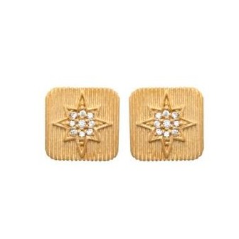 Boucles d'oreilles plaqué-or 3 microns 750/000 oz 2582910