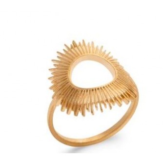 Bague plaqué-or 3 microns 750/000 921771