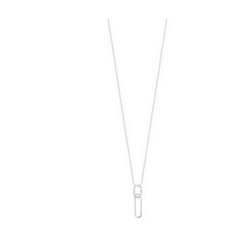 Collier argent rhodié 925/000 87332045