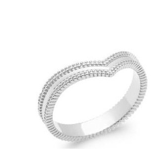 Bague argent rhodié 925/000 7906500