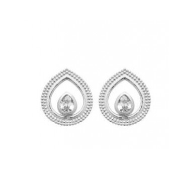 Boucles d'oreilles argent rhodié 925/000 oz 1583910