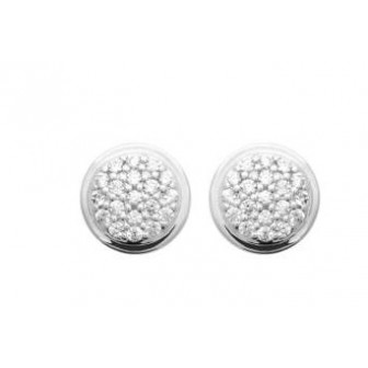 Boucles d'oreilles argent rhodié 925/000 oz 1570710