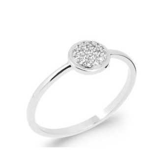 Bague argent rhodié 925/000 oz 1288310