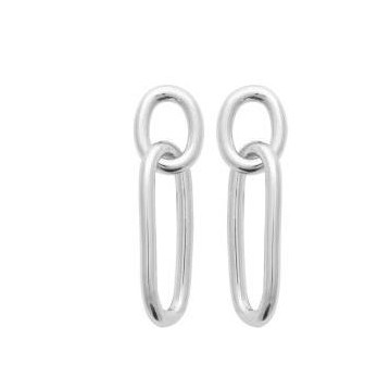 Boucles d'oreilles argent rhodié 925/000 7583800