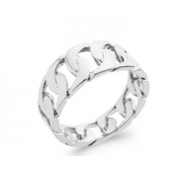 Bague argent rhodié 925/000 7909600