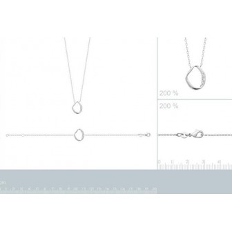 Bracelet argent rhodié 925/000 oz 87344018