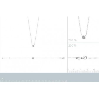 Bracelet argent rhodié 925/000 oz 87300518