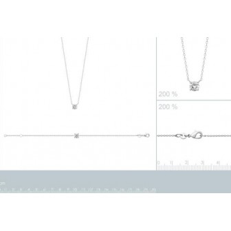 Bracelet argent rhodié 925/ 000 oz 87100218