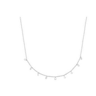 Collier argent rhodié 925/000 oz 87343145
