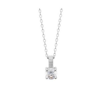 Collier argent rhodié 925/000 oz 873435